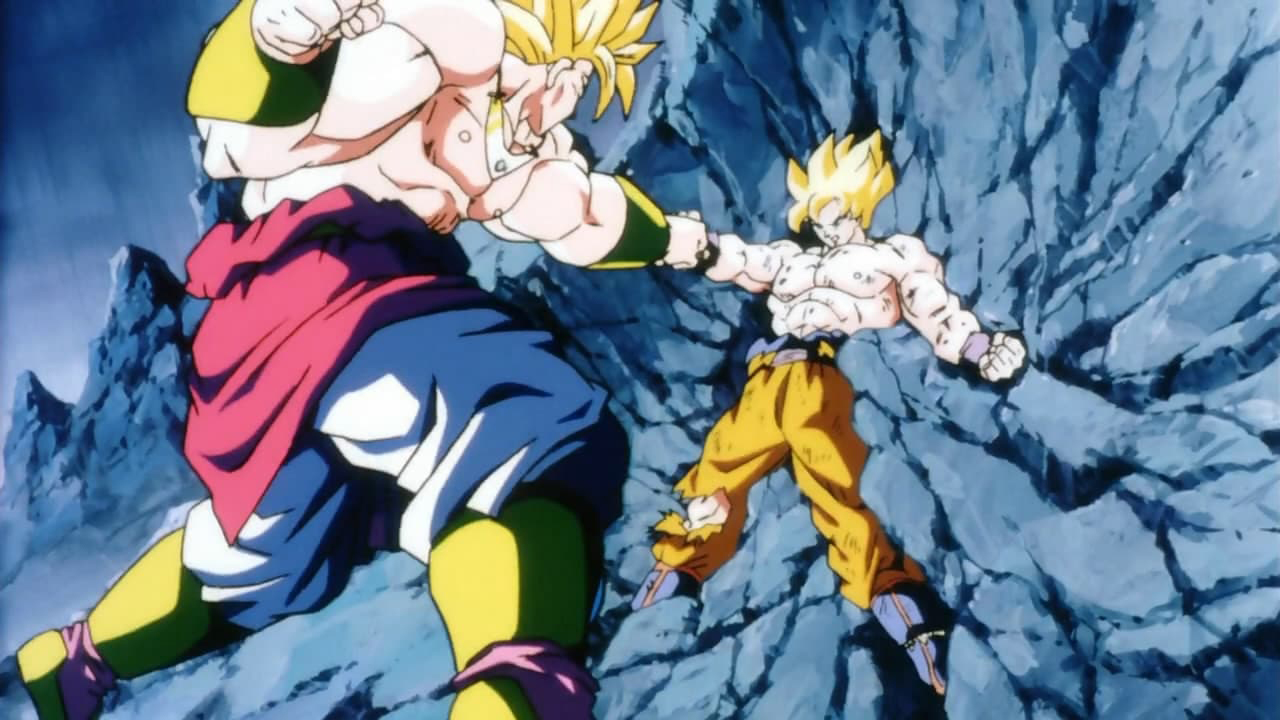 dragon ball z broly the legendary super saiyan movie