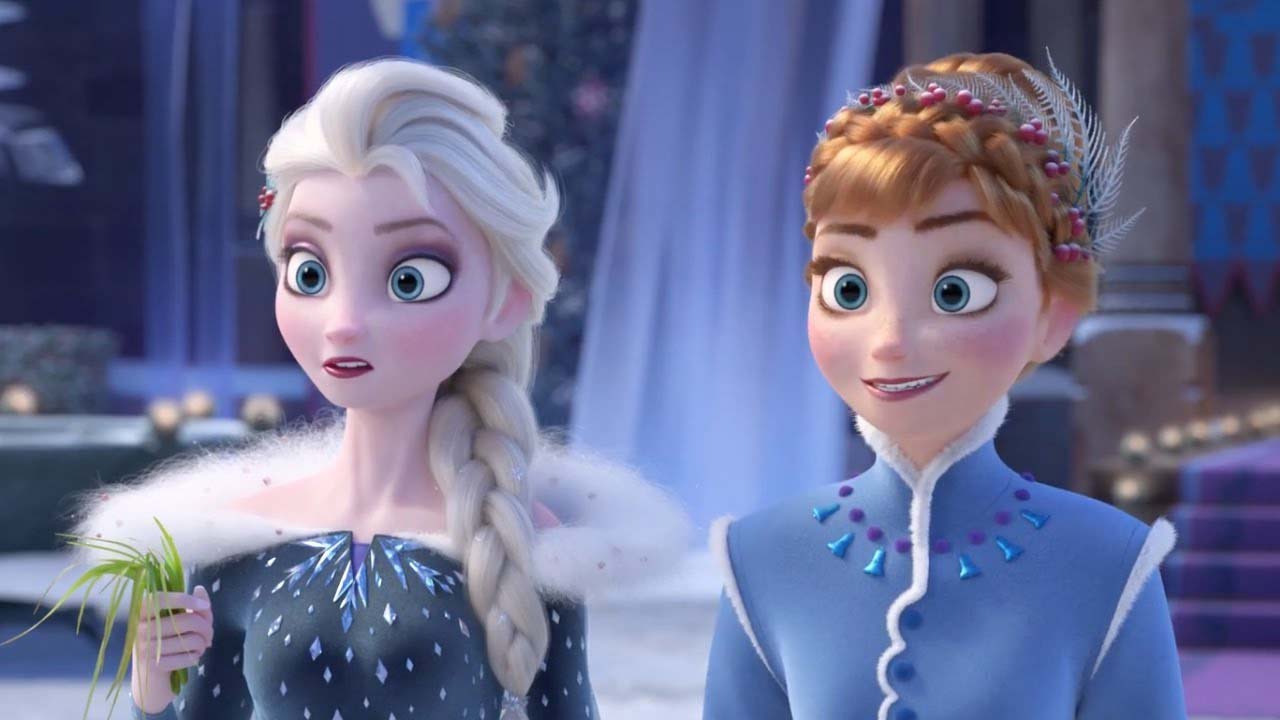 the frozen movie characters