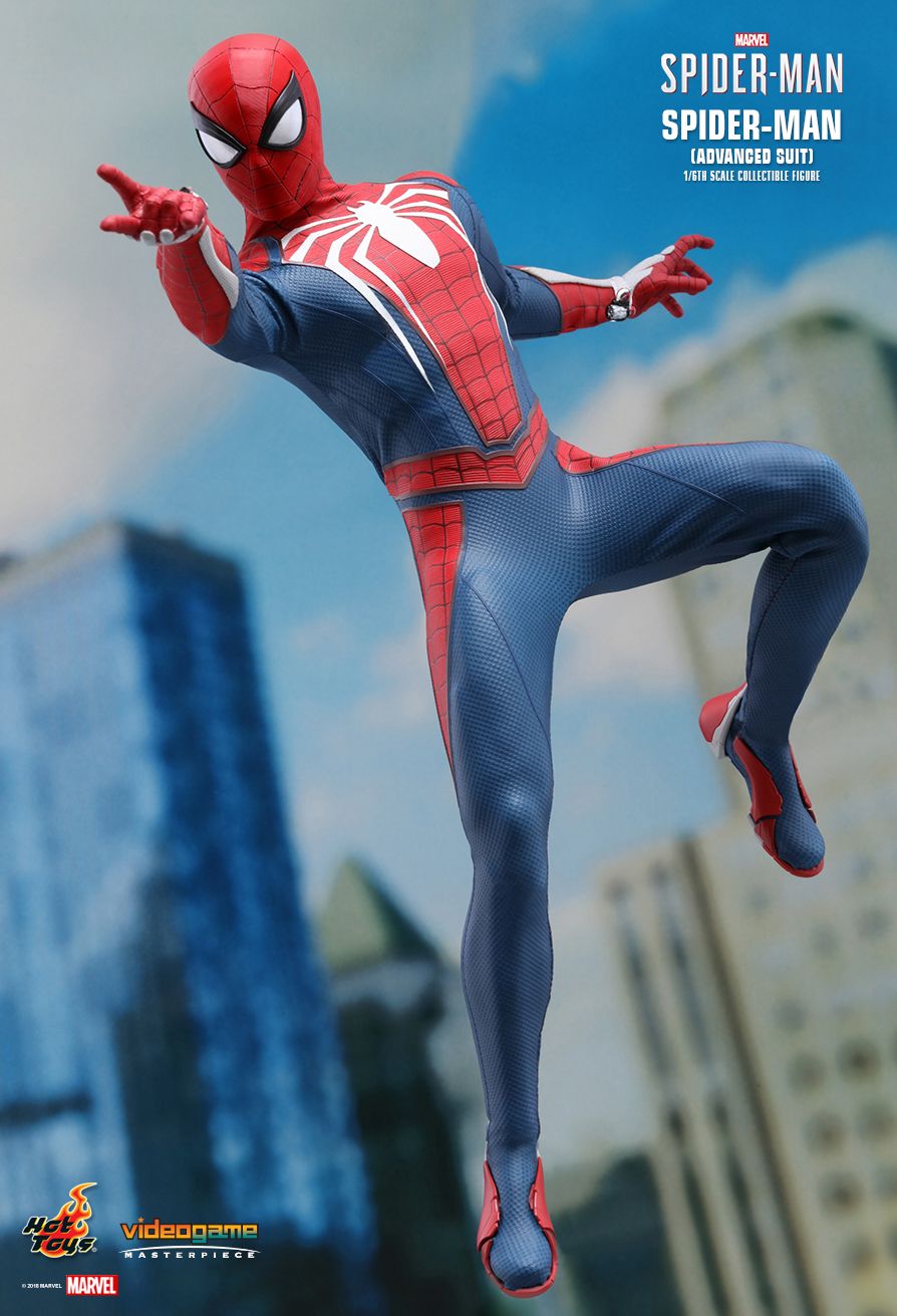 Hot Toys Spider Man Game Figure Swings Into Action The Nerdy