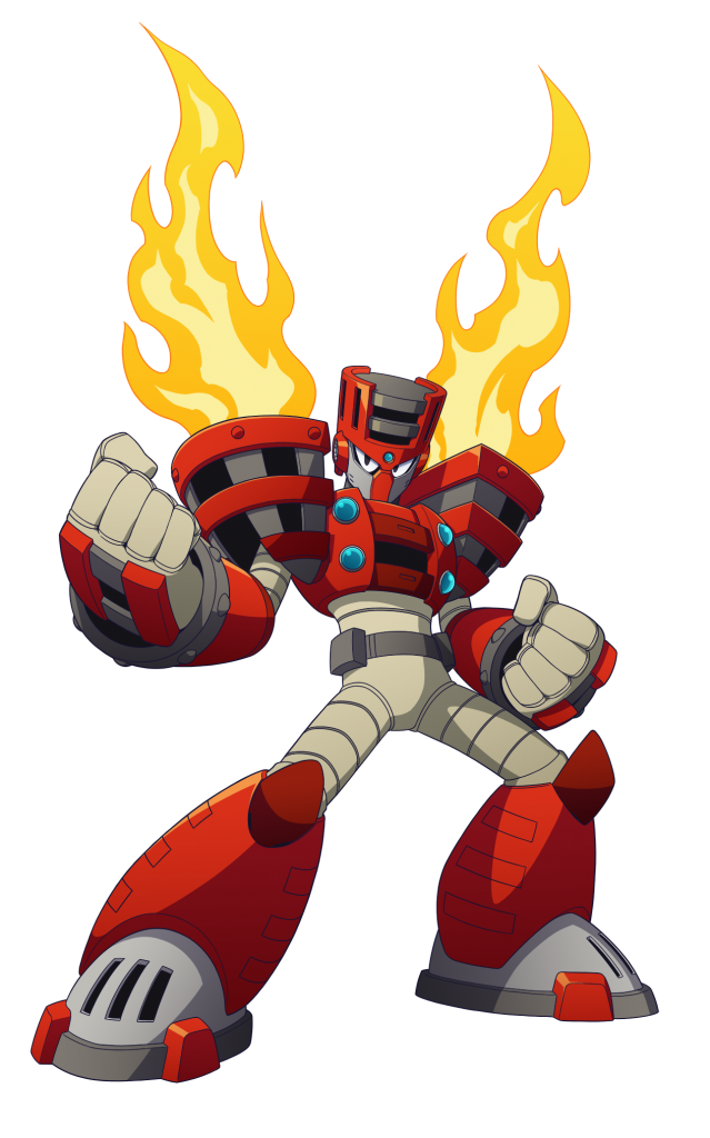 flame man mega man 6