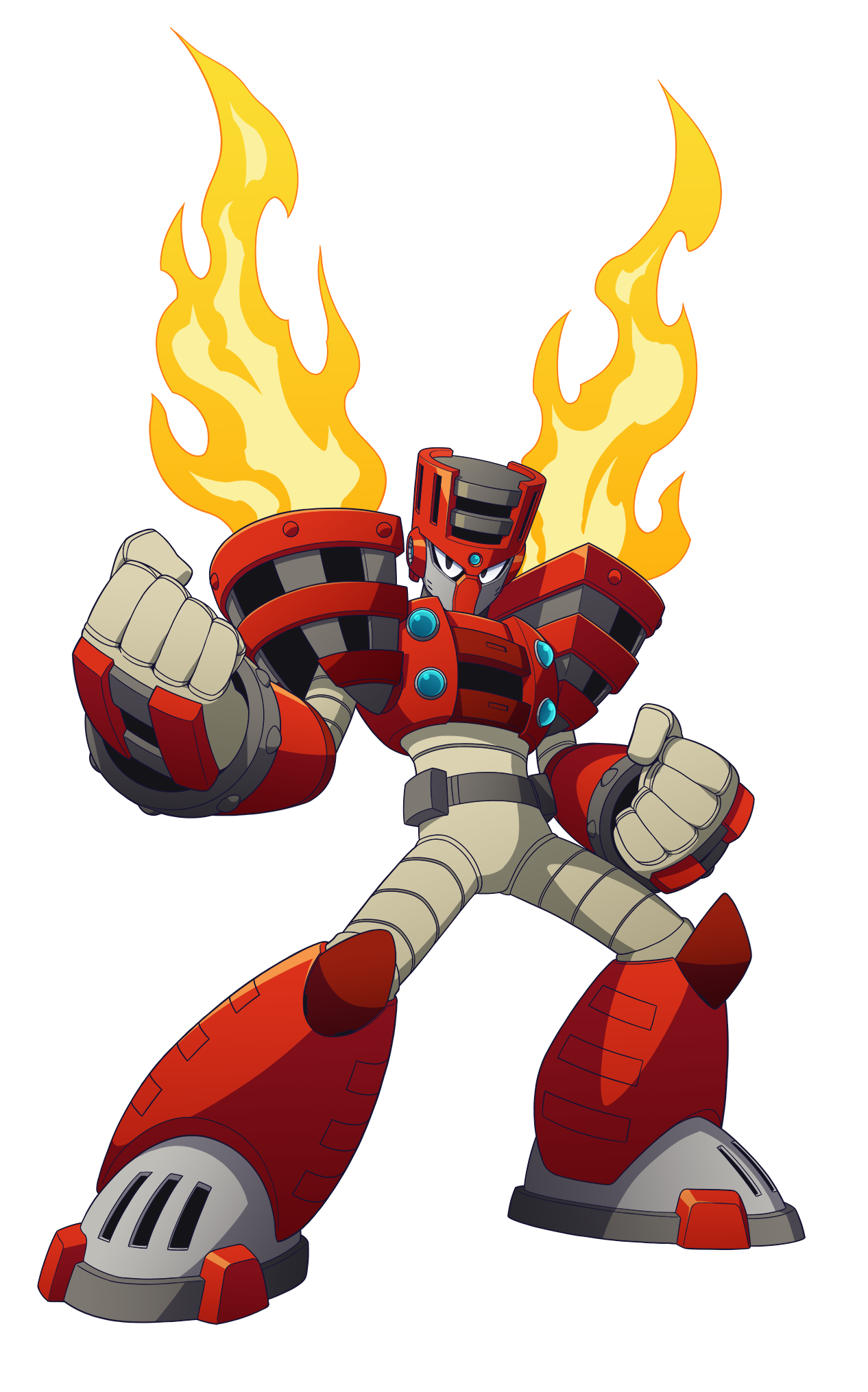 Ranking Mega Man S Fire Themed Robot Masters