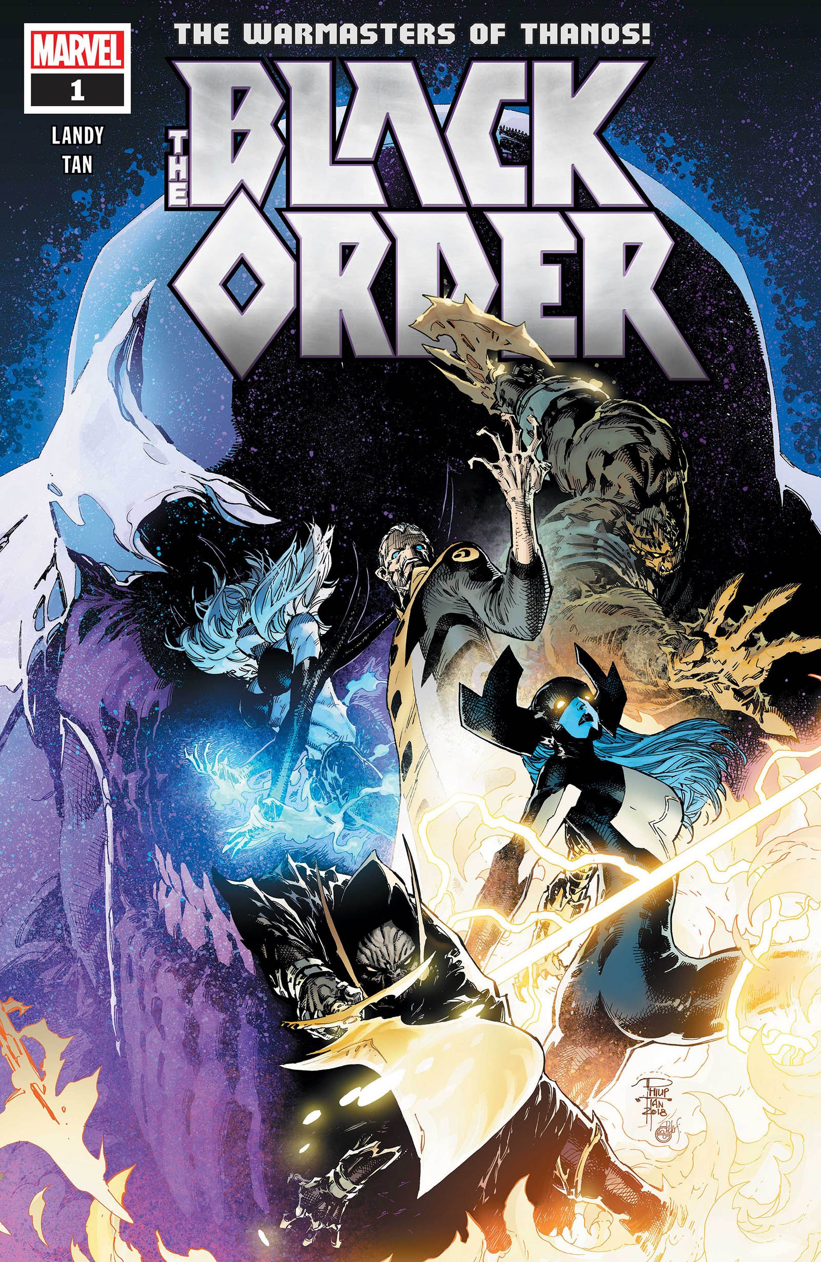 Marvel Comics - The Black Order - issue 01 - Cover