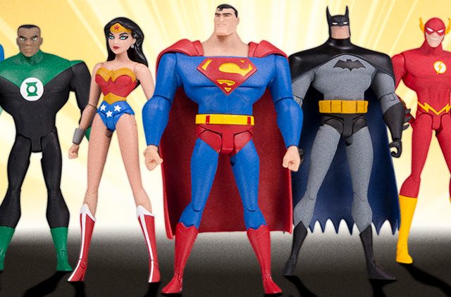 dc collectibles justice league animated series