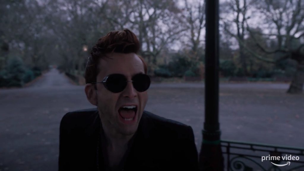 Good Omens Trailer Neil Gaiman Brings On The Apocalypse The Nerdy 4428