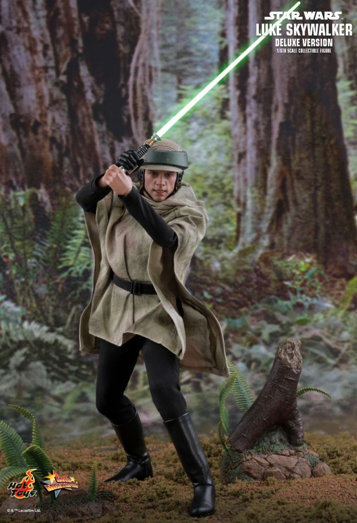 hot toys luke skywalker endor