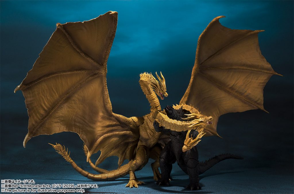 SH MonsterArts Brings on the Fight of Godzilla and King Ghidorah | The ...