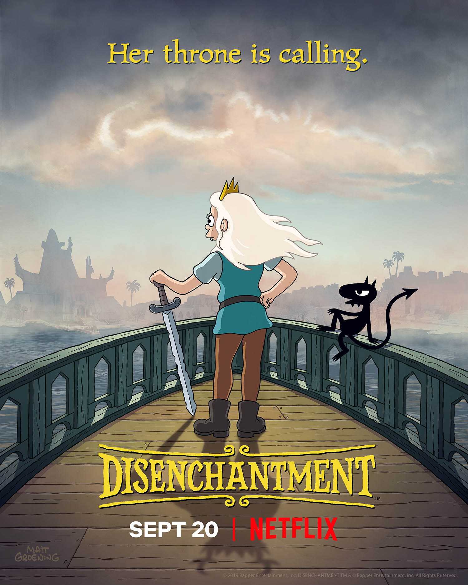 Disenchantment - season 2 - teaser poster - 01