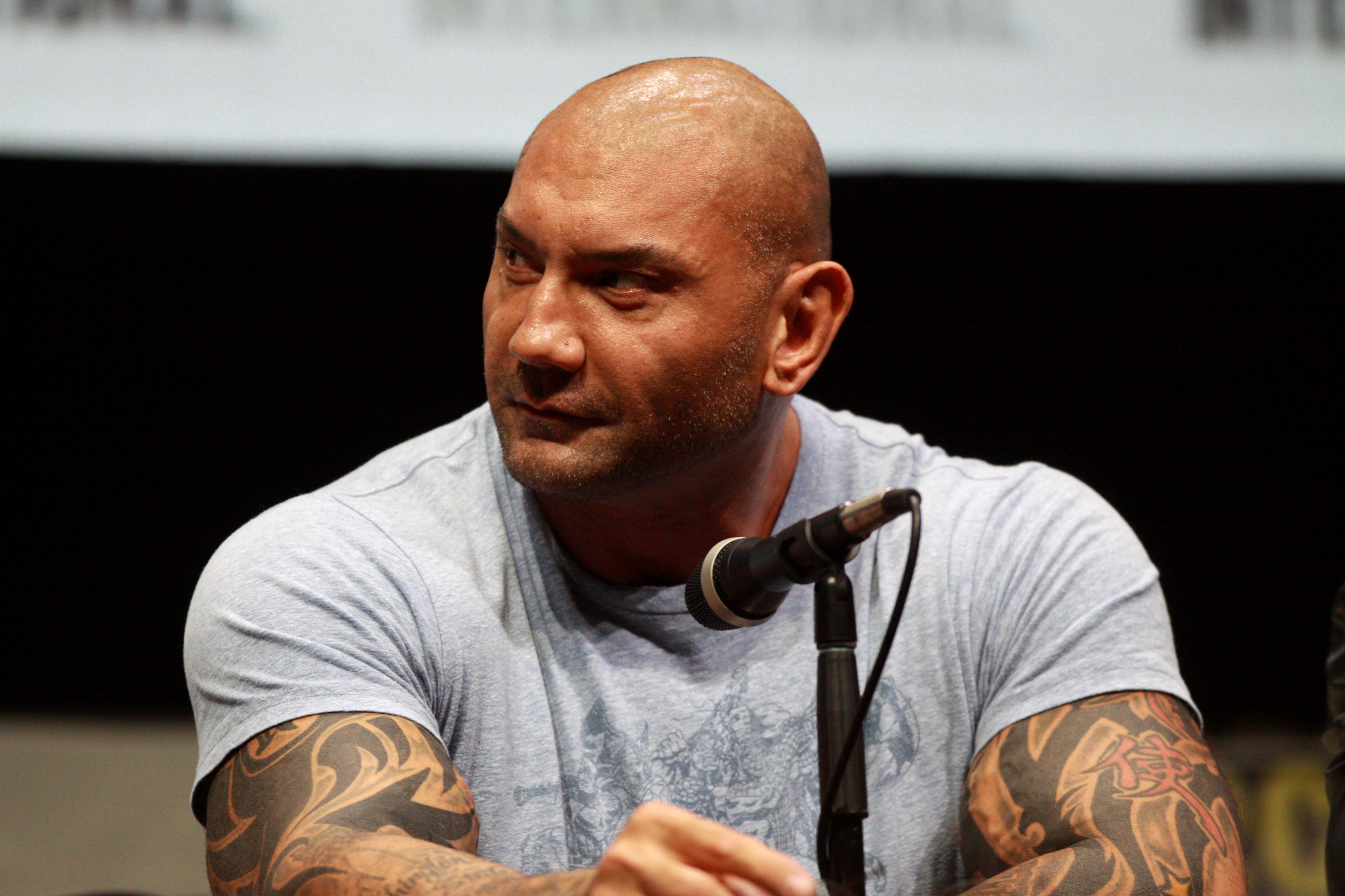 Dave Bautista absolutely needs to be in the Gears of War film.