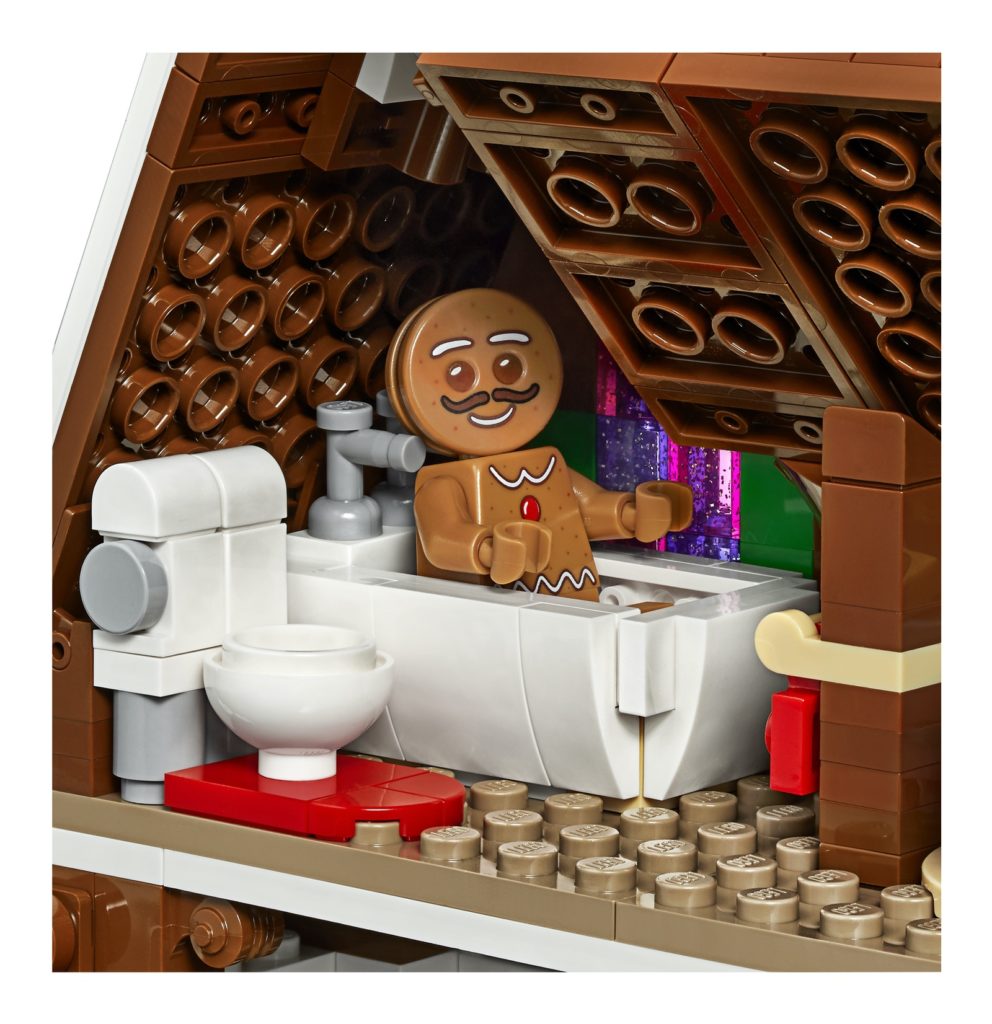 2021 lego gingerbread house