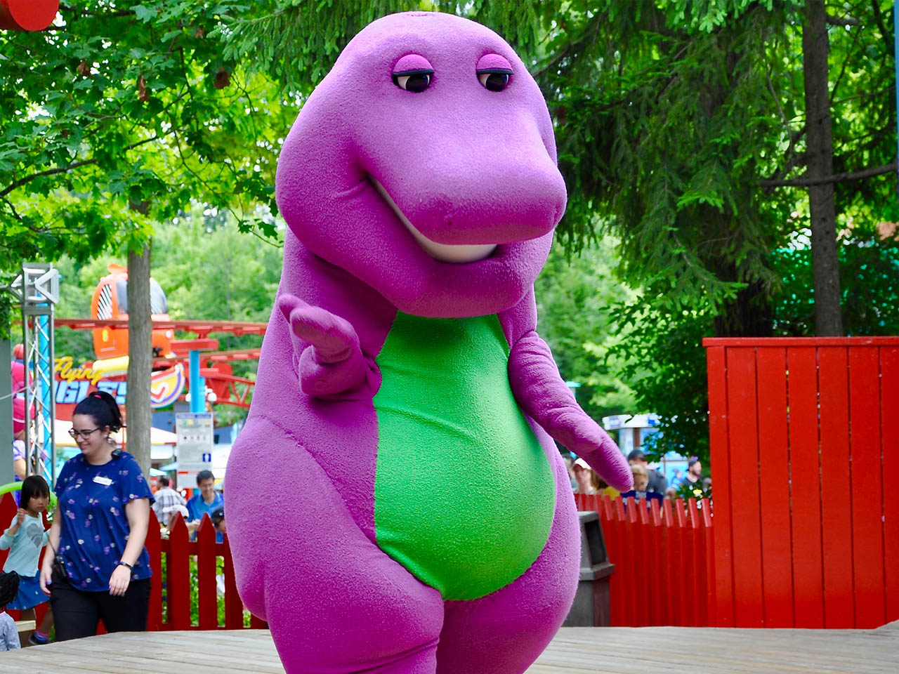 Barney The Dinosaur S Debut In Hollywood With New Live Action Film Sexiezpicz Web Porn