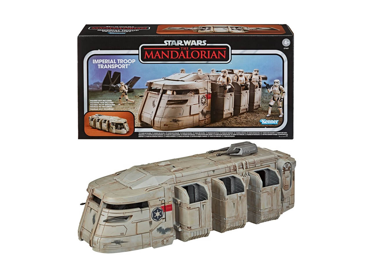 vintage star wars troop transport