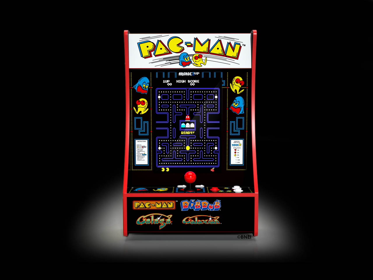 arcade1up ms pac man 8 in 1 party cade