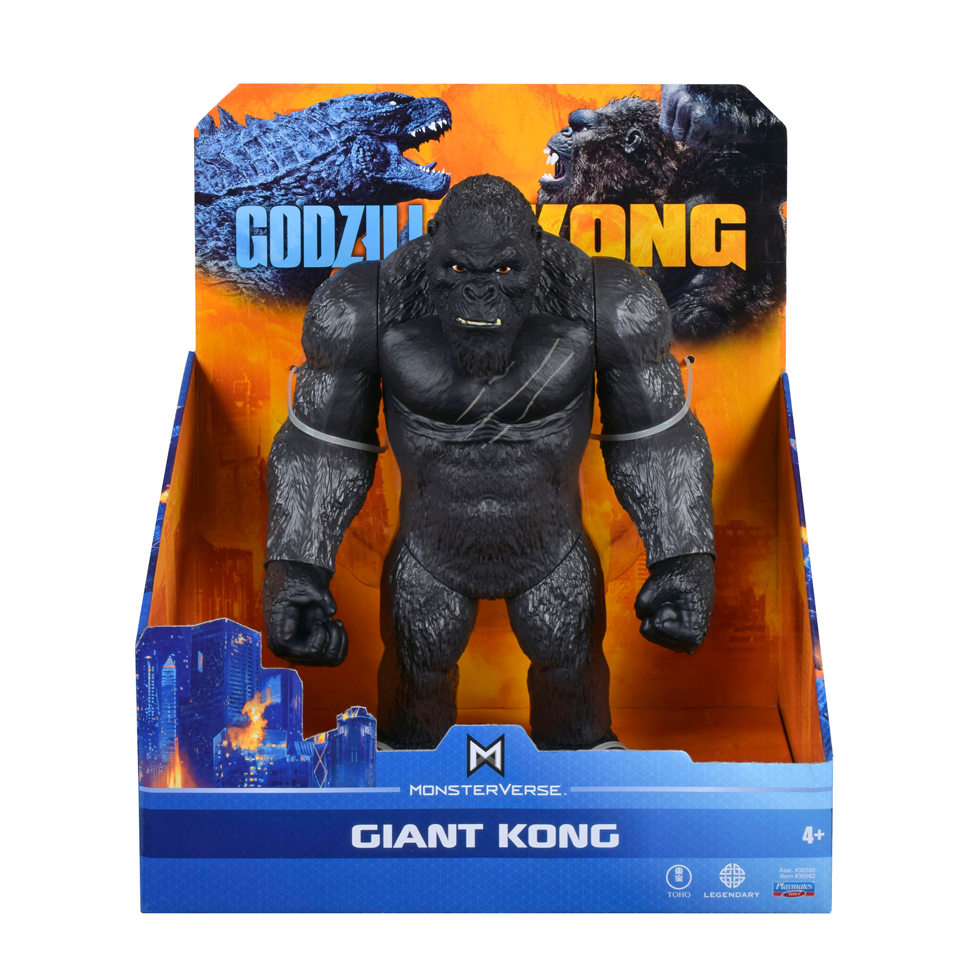 Godzilla vs Kong toys give us our first look at the epic showdown