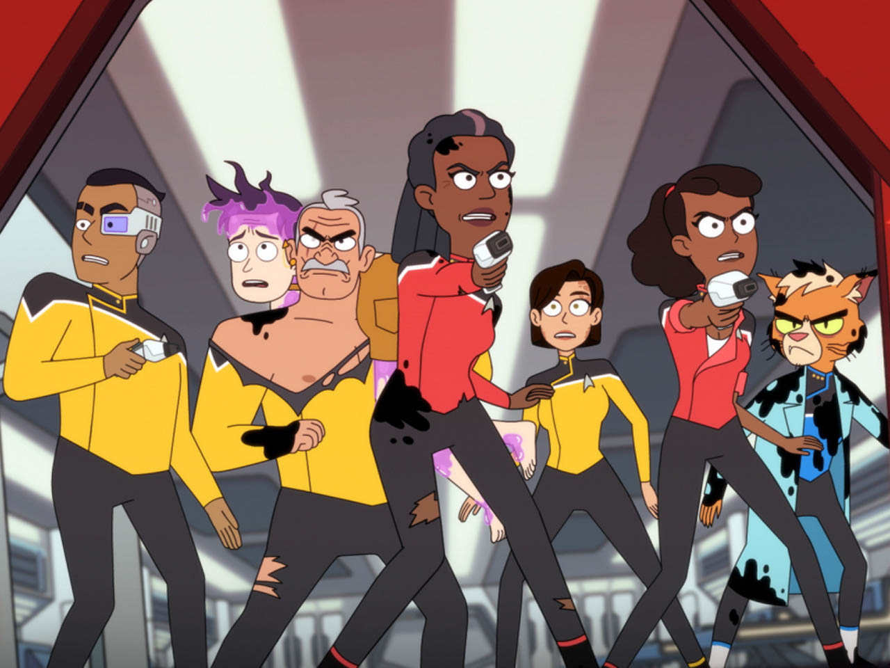 Star Trek: Lower decks trailer shows off the comedy of the Federation.