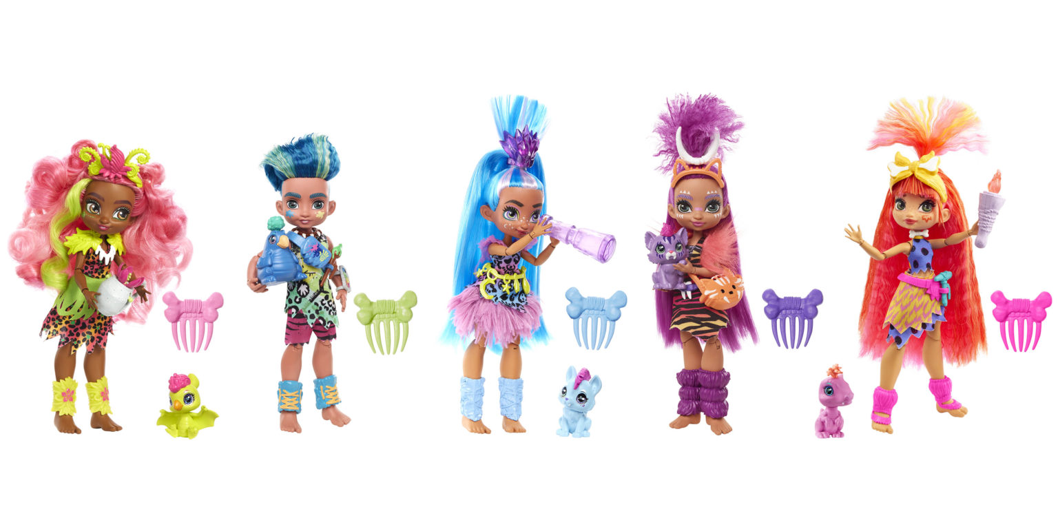 mattel cave club dolls