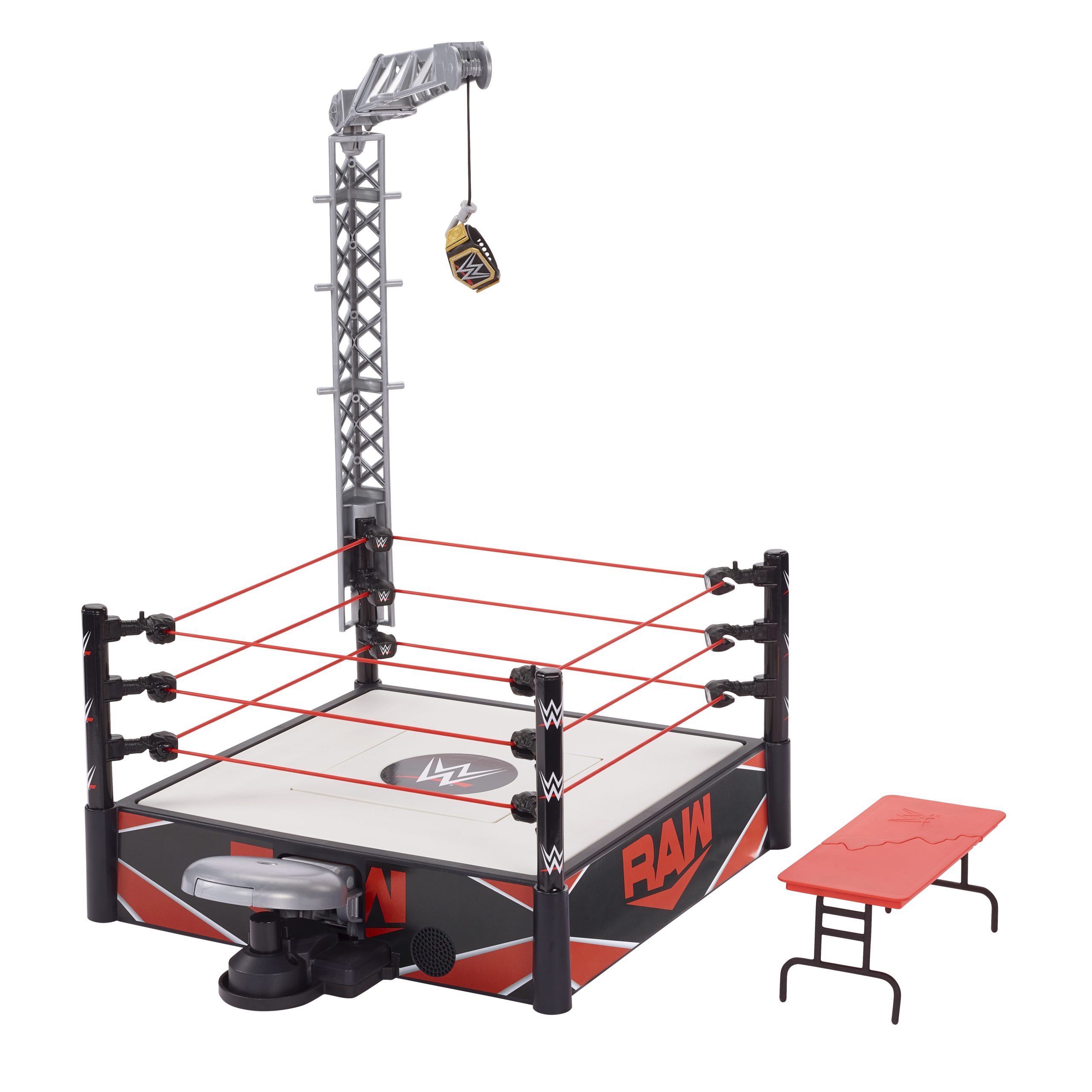 Mattel - Virtual Toy Fair 2021 - WWE Wrekkin Kickout Ring - 01