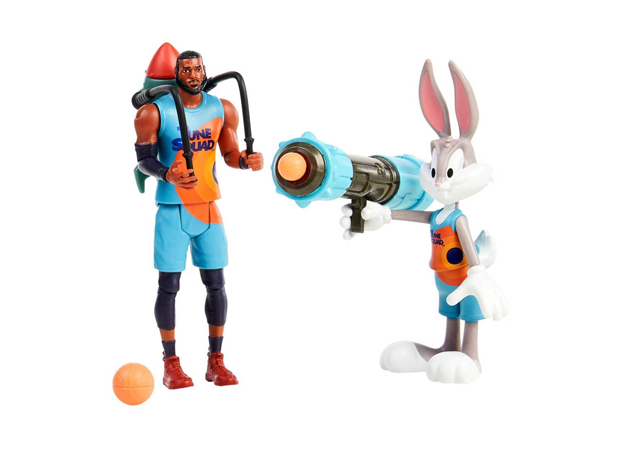 Moose Toys Space Jam: A New Legacy - Gametime Playset with Lebron & Bugs  Bunny Figures 