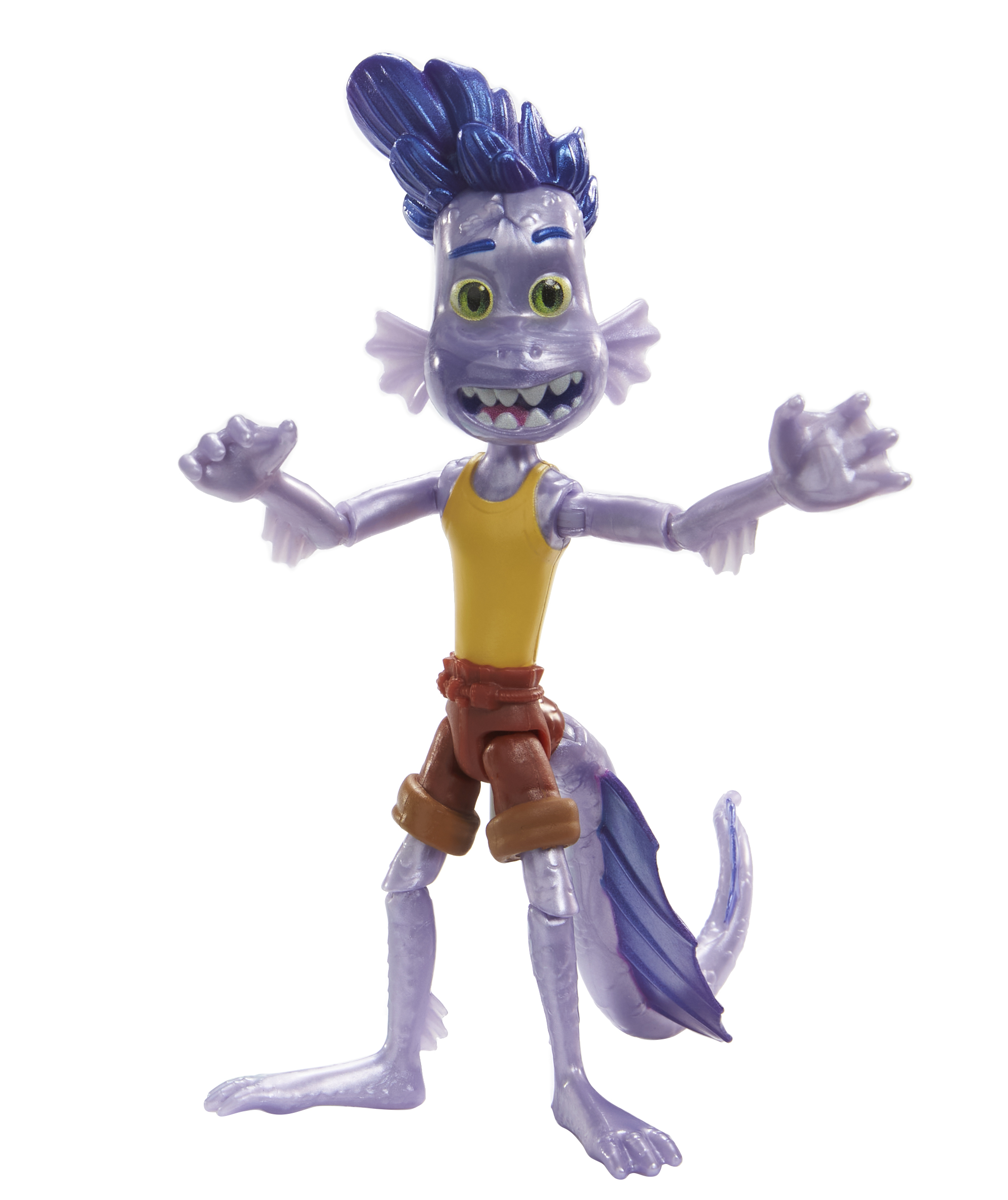 Disney and Pixar Luca, Luca Paguro Action Figure, Highly Posable