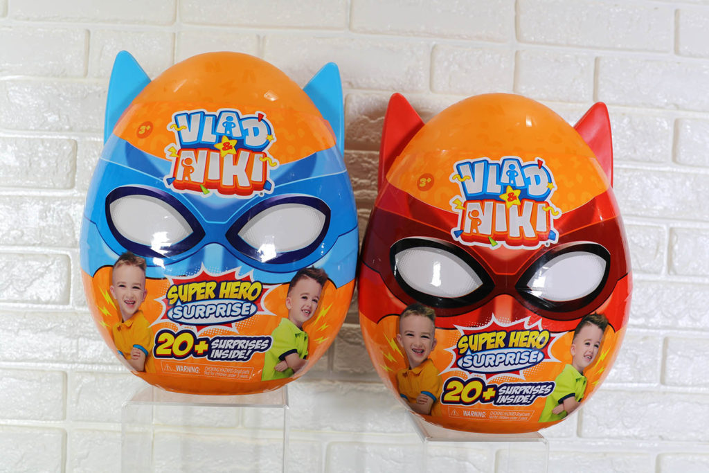 Vlad & Niki Superhero Surprise eggs heading to Target | The Nerdy