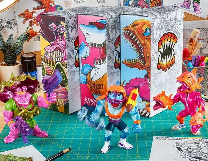 Street Sharks returning with three new figures The Nerdy