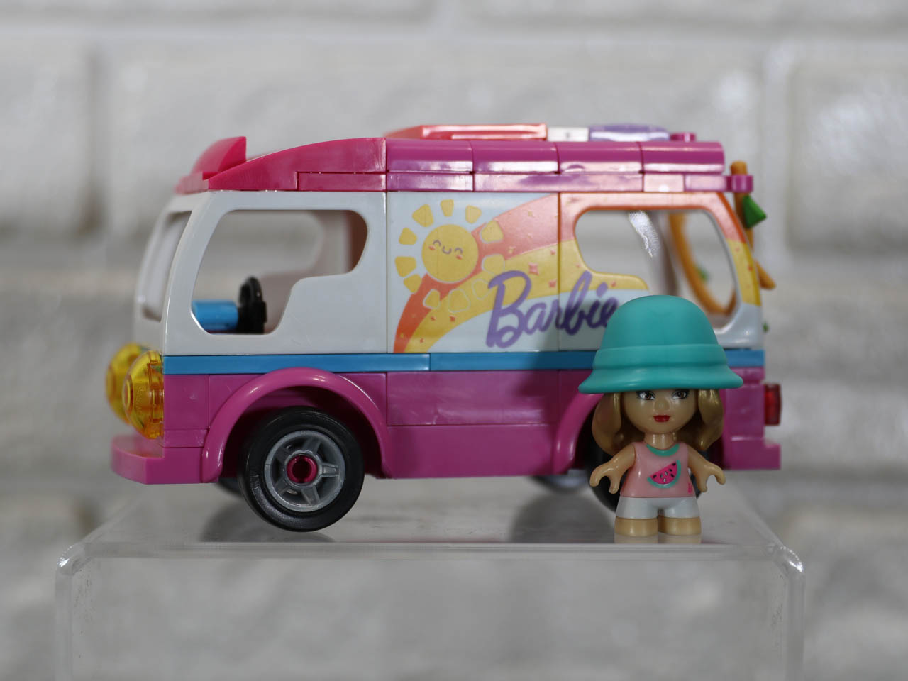 Mattel Mega Construx Barbie sets hands-on