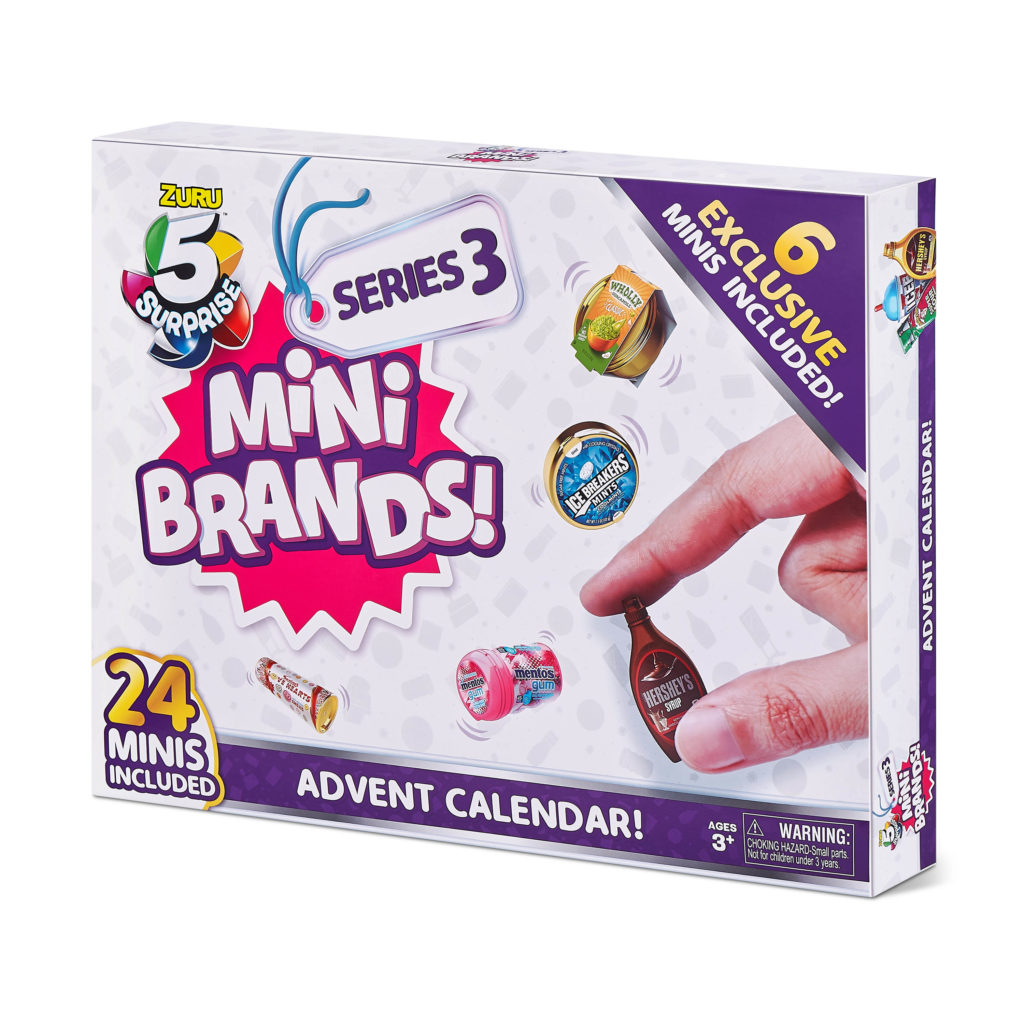 Mini Brands Disney Minis by ZURU Limited Edition Advent Calendar with 4  Exclusive Minis, Mystery Collectibles Toys Comes with 24 Minis