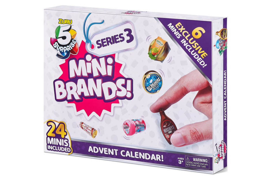 Toy Mini Brands Limited Edition Advent Calendar With 4 Exclusive Minis :  Target