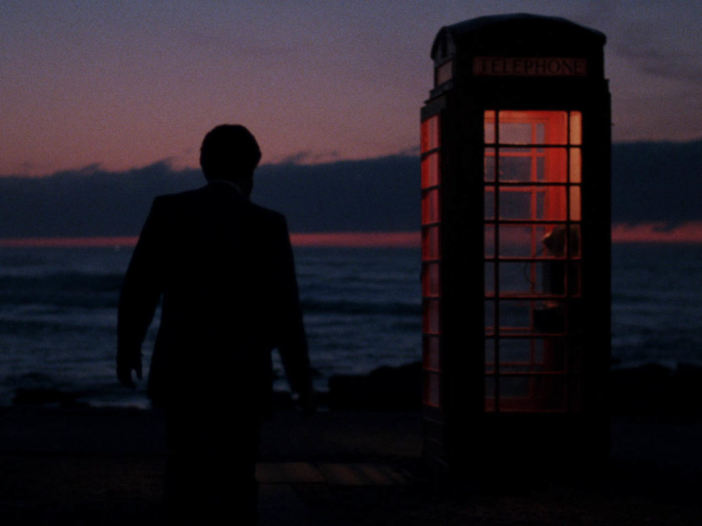 The iconic phone booth in Local Hero