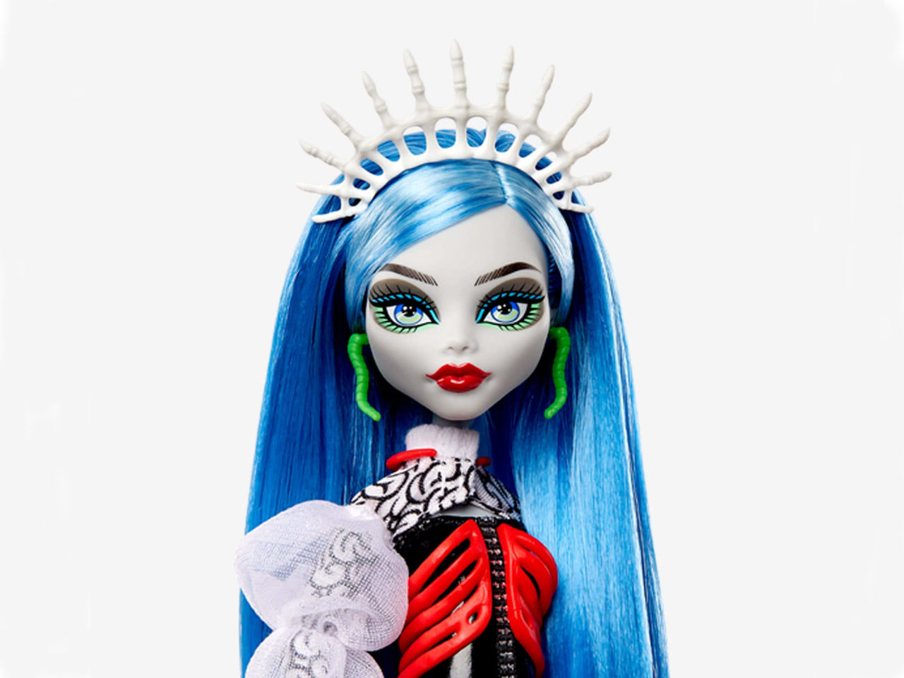 Monster High Doll - Ghoulia Yelps - Grey with Blue Hair - wide 7