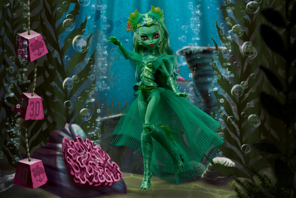 Mattel Launches Monster High Skullector Creature From The Black Lagoon