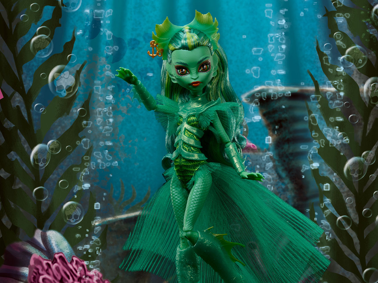 Mattel launches Monster High Skullector Creature From the Black Lagoon