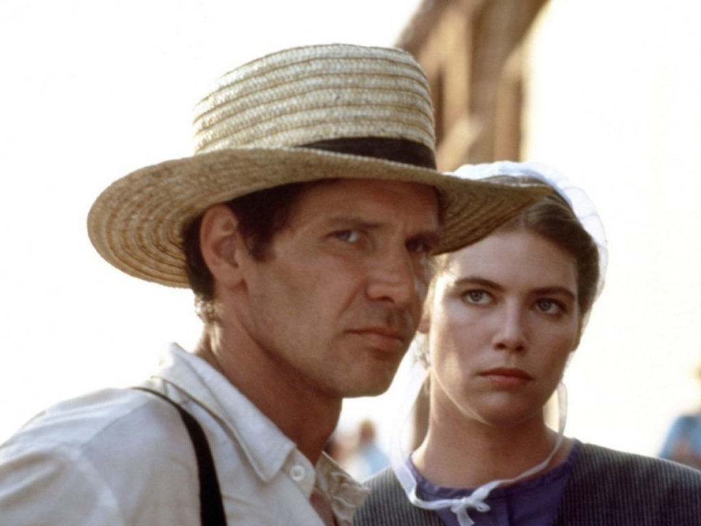 Harrison Ford and Kelly McGillis in Witness