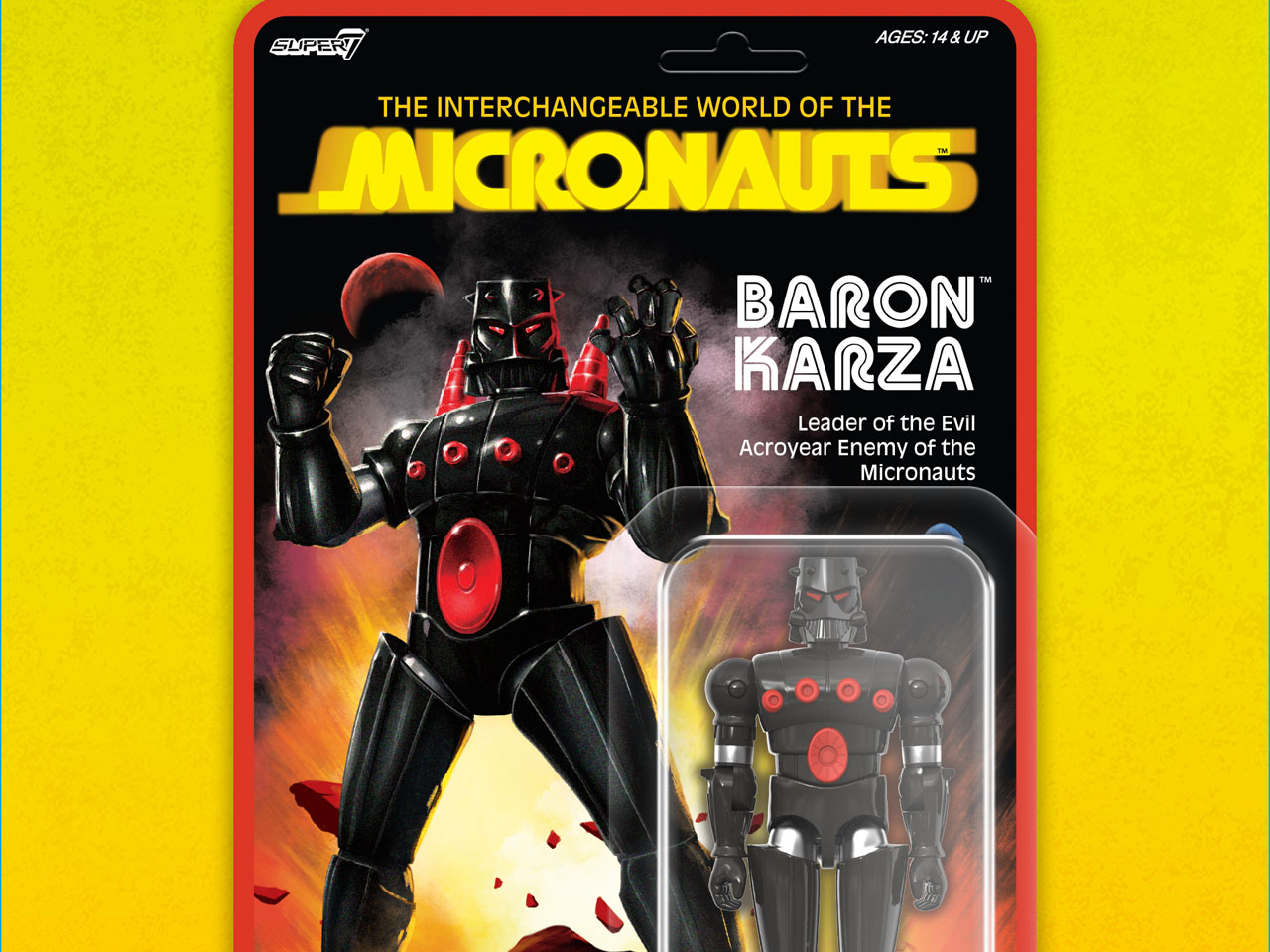 Super7 revives the Micronauts with a new toy line | The Nerdy