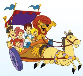 Underrated 70s Cartoon - Roman Holidays cartoon family in ancient Rome setting