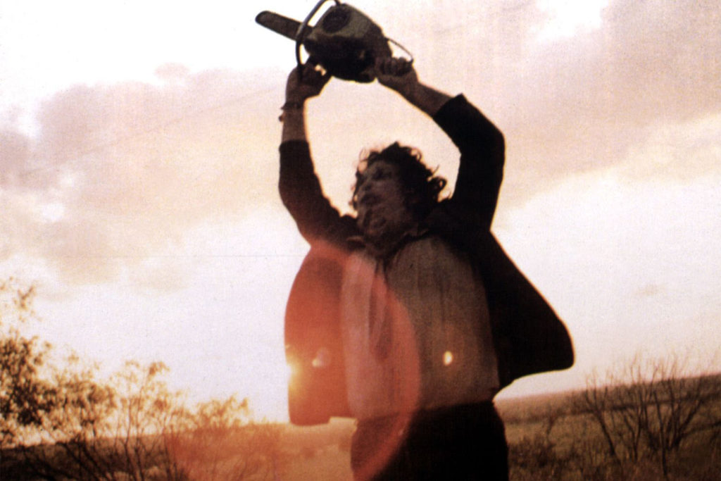 Cult classic 70s horror - The Texas Chain Saw Massacre roadside still