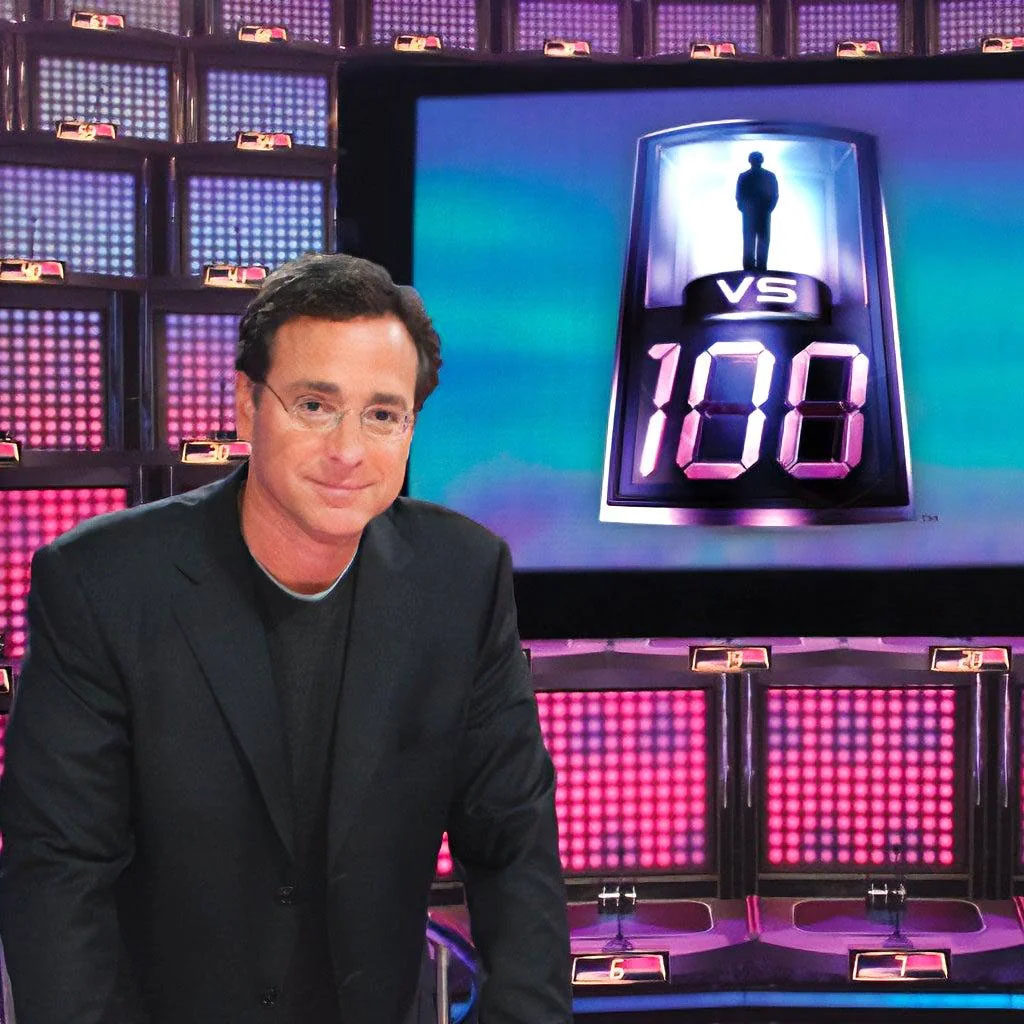 Bob Saget hosting NBC’s 1 vs. 100 game show