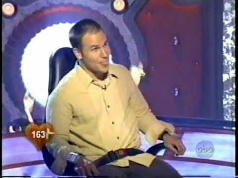 Game show contestant in heart-rate monitoring chair on The Chair
