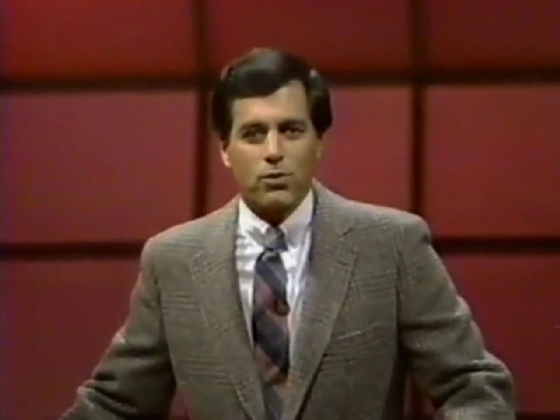Peter Tomarken hosting Press Your Luck