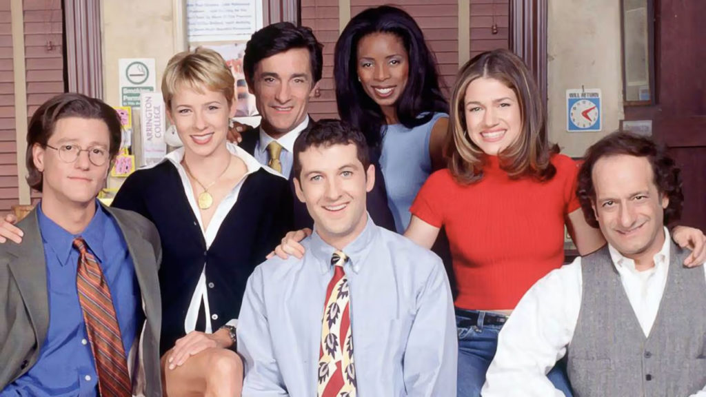 Underrated 90s Sitcoms - Anthony Clark and cast in Boston Common 90s college sitcom