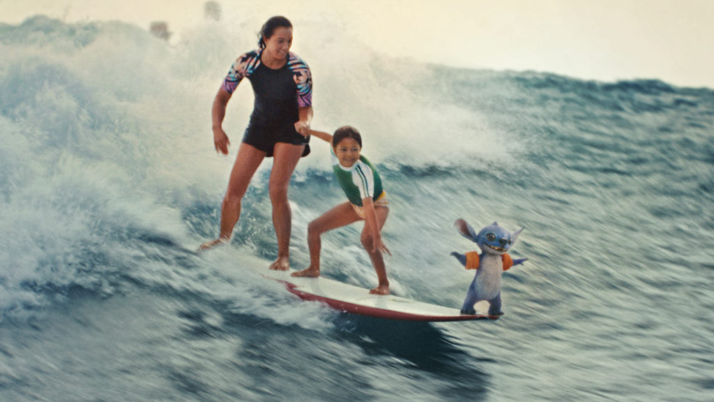 Lilo and Stitch live-action remake promo art for Disney Plus