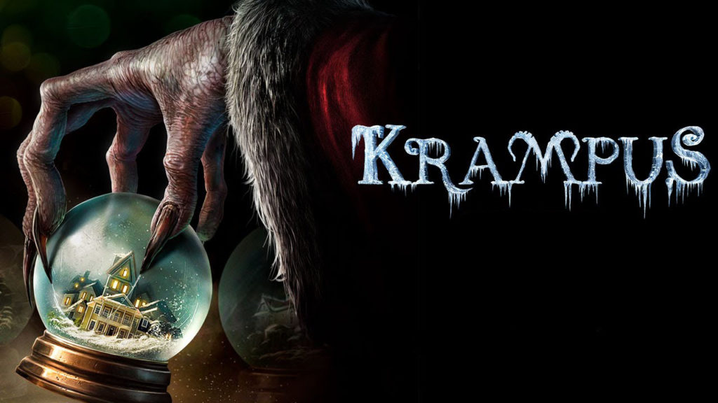 Cult Classic Christmas Movies - Krampus claw with bell ornament