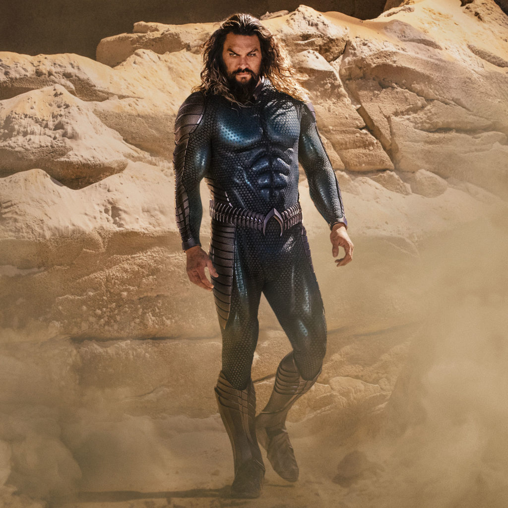 Jason Momoa as Aquaman in Aquaman and the Lost Kingdom movie