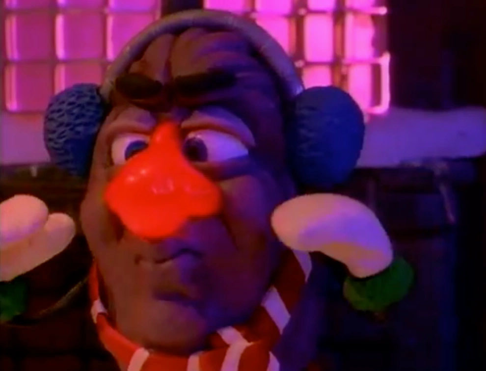 Lost 80s Christmas Specials -California Raisins sing Rudolph in The Claymation Christmas Celebration