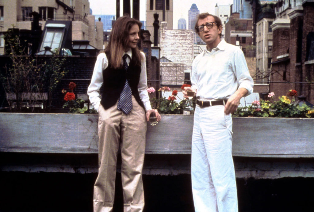 Best Romantic Comedies of 1970s - Woody Allen and Diane Keaton together in Annie Hall