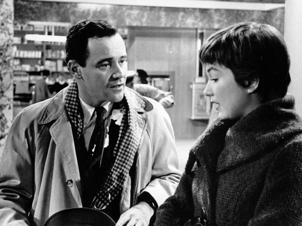 Jack Lemmon and Shirley MacLaine in The Apartment’s New Year