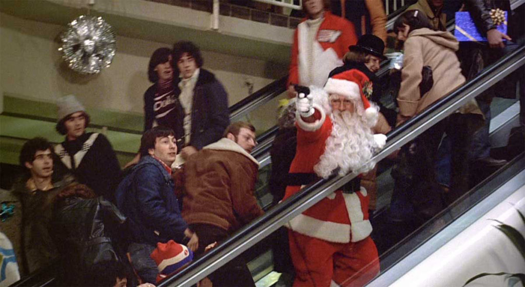 Underrated Christmas movie - The Silent Partner mall scene