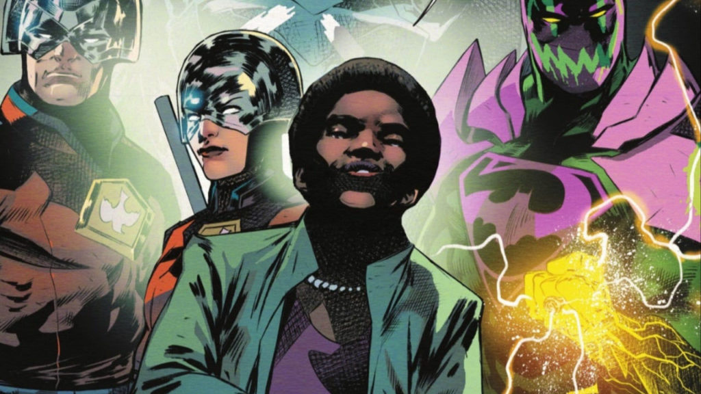 What is Task Forxe X - Amanda Waller overseeing Task Force X operations in DC Comics artwork