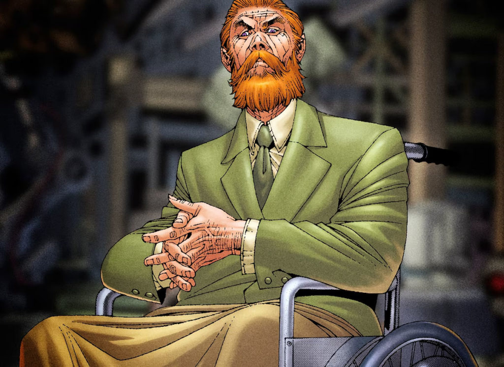 Niles Caulder known as the Chief in DC Comics artwork