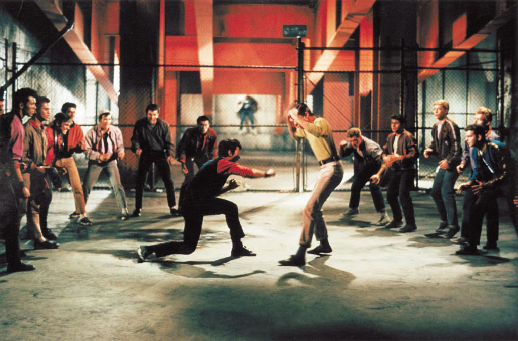 The Rise and Fall of the Hollywood Musical - Dance confrontation scene from West Side Story
