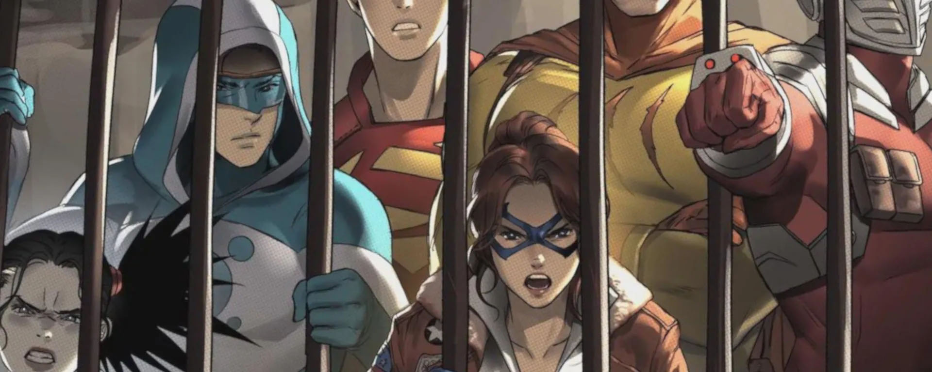 The Secret Six on a dangerous covert mission in DC Comics artwork